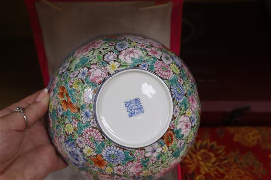 A Chinese blanc-de-chine teaset and pillow and egg shell porcelain and vase, a porcelain flower etc